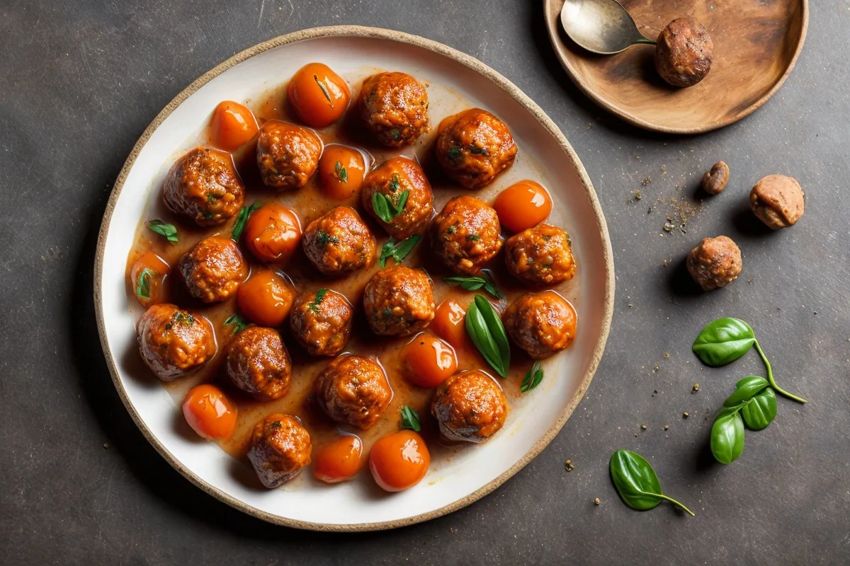 Recette boulettes de viande a la sauce tomate