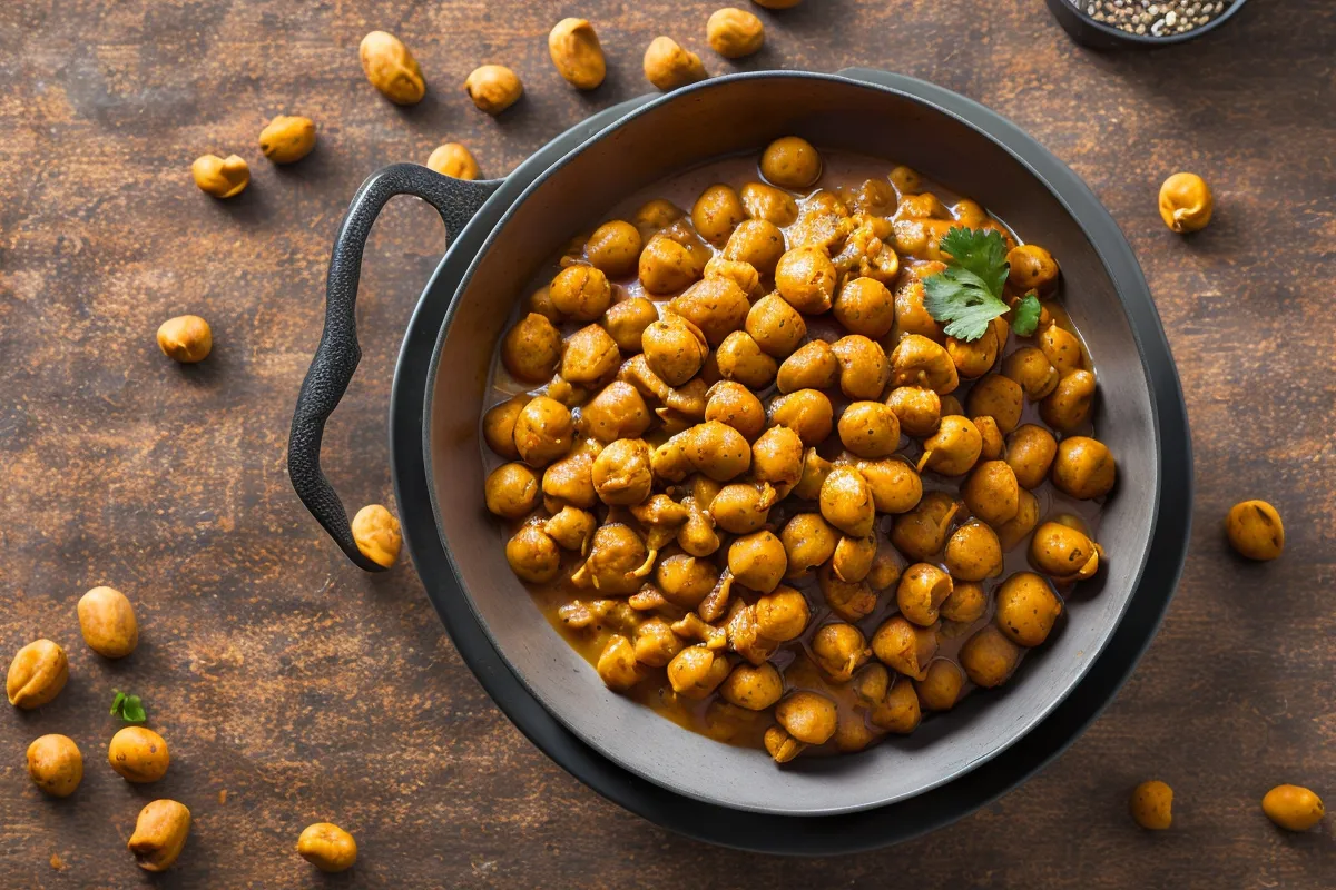 Recette curry de pois chiches